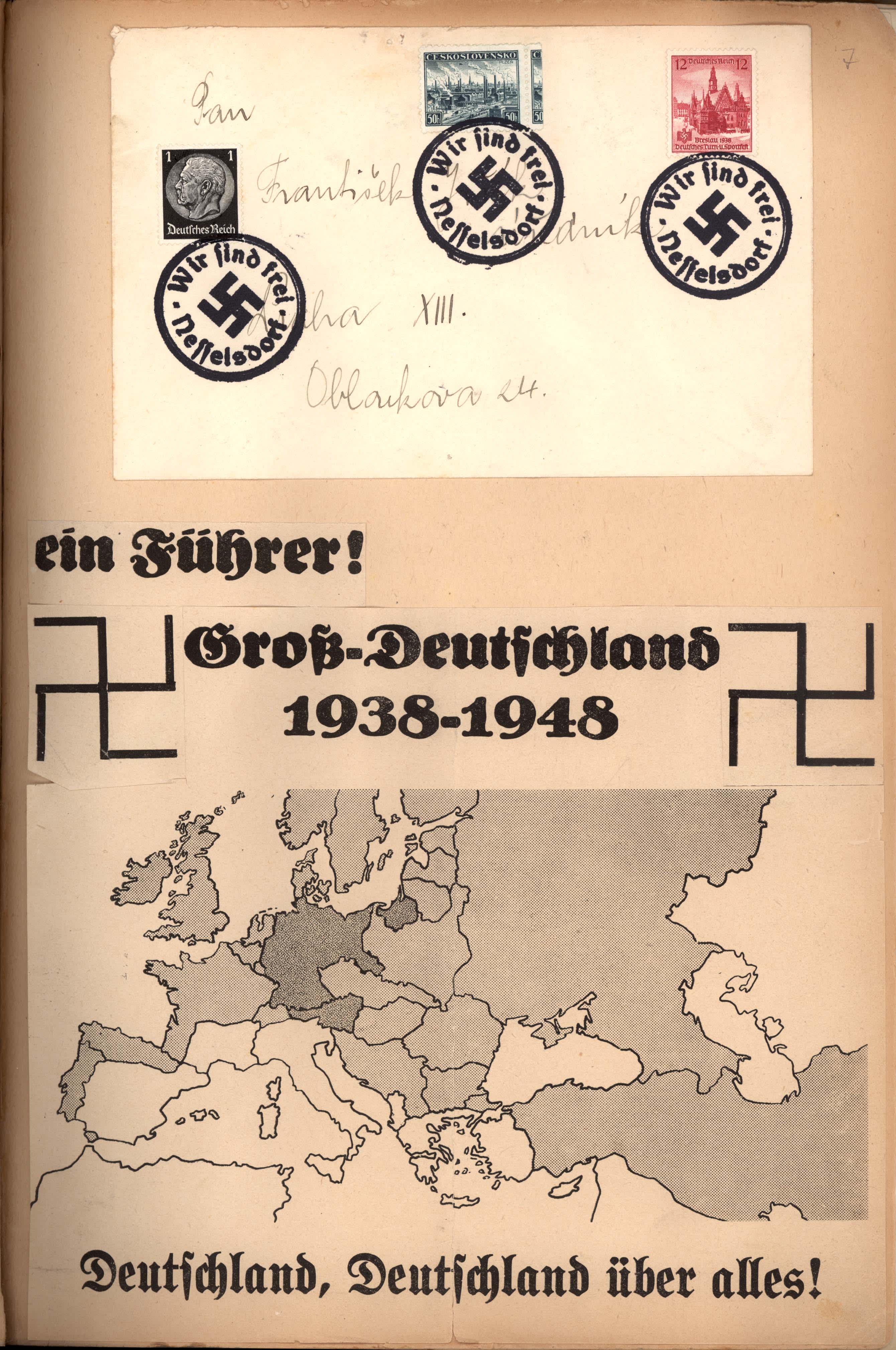 Album prepared by Nicholas G. Winton, a volunteer from England on